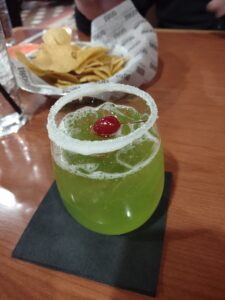 image of a grinch margarita